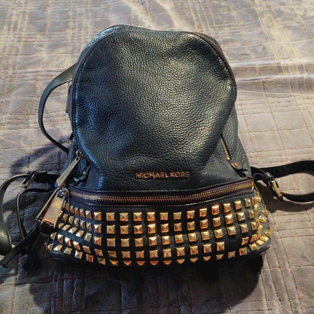 Michael Kors Rhea Studded Backpack (Medium)